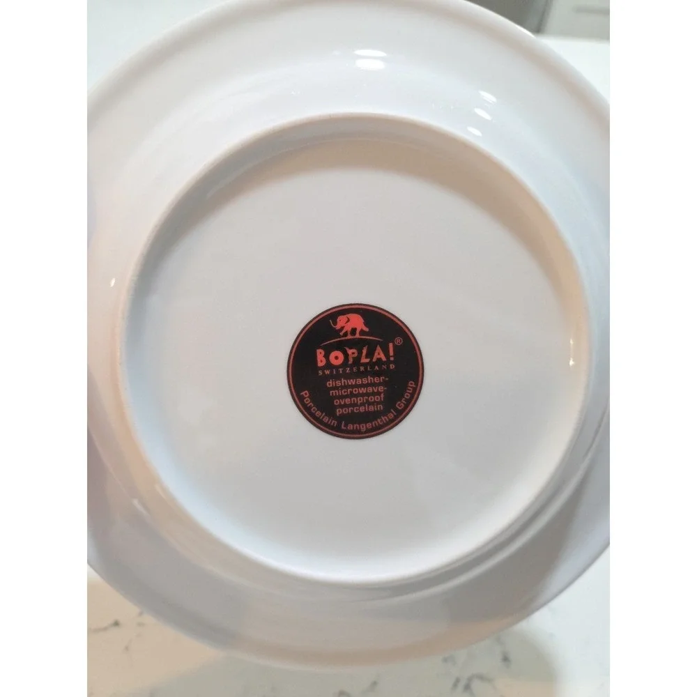 Bopla Switzerland deep plate with the Bird design from the Asia series 9